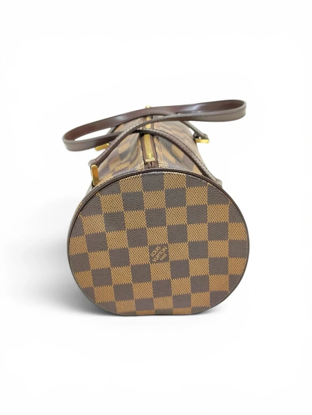 Louis Vuitton Damier Ebene Papillon 30 Vintage Shoulder Bag.